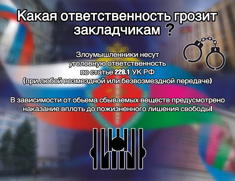 Ответственность за незаконный оборот наркотиков