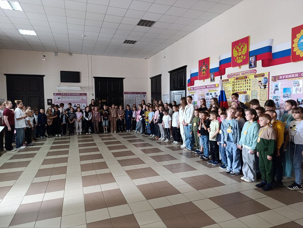 Первый день работы ЛДП "Радуга" 
